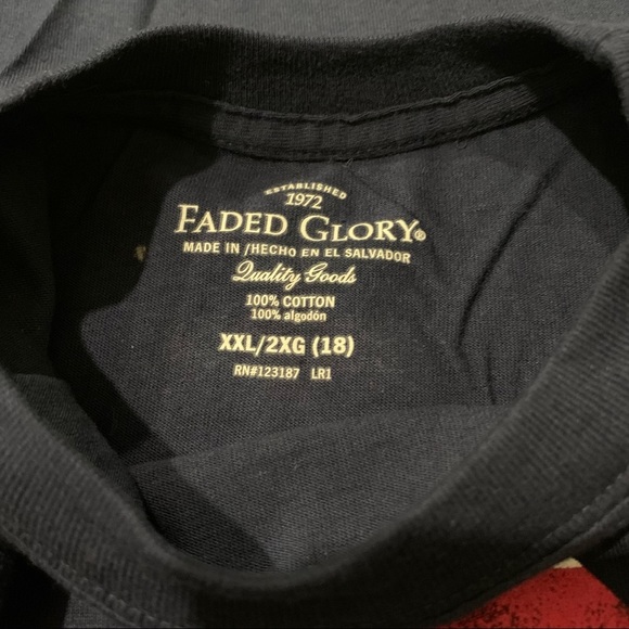 NWT, Faded Glory Cotton Tank Muscle Tee, XXL (18) - Picture 6 of 7